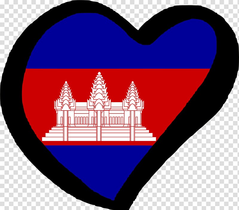 Flag of Cambodia Angkor Wat Khmer Empire French Protectorate of Cambodia National flag, Flag transparent background PNG clipart