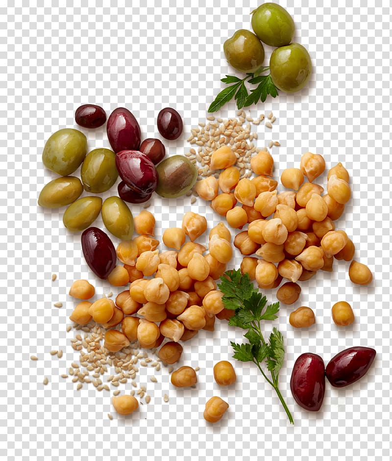 Chickpea Vegetarian cuisine Hummus Tapenade Guacamole, olive transparent background PNG clipart