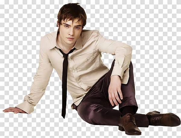 Ed Westwick Gossip Girl Chuck Bass Blair Waldorf Television, Ed Yeager transparent background PNG clipart