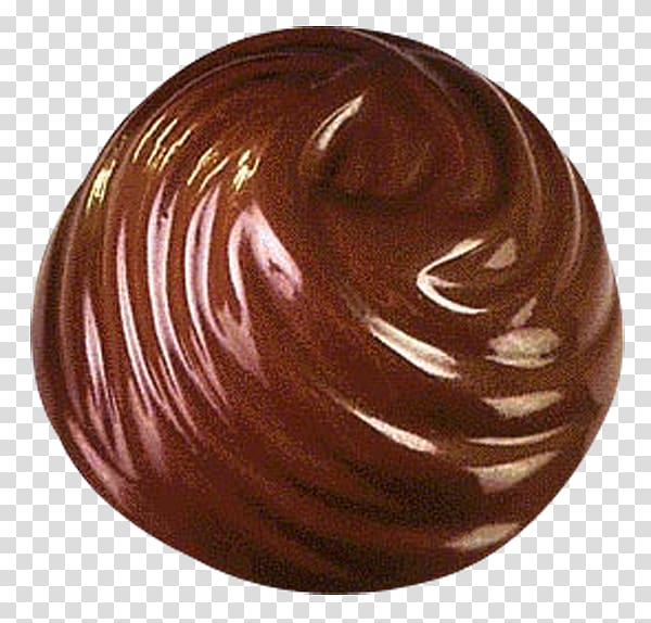 Chocolate truffle Chocolate balls Bossche bol Bonbon Praline, Round Chocolate transparent background PNG clipart