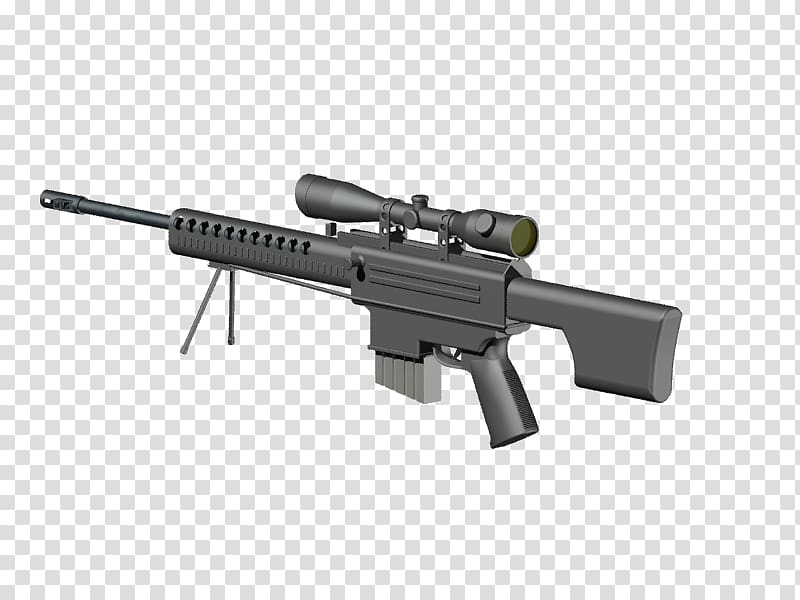 Assault rifle Sniper rifle Firearm Barrett M82, assault rifle transparent background PNG clipart