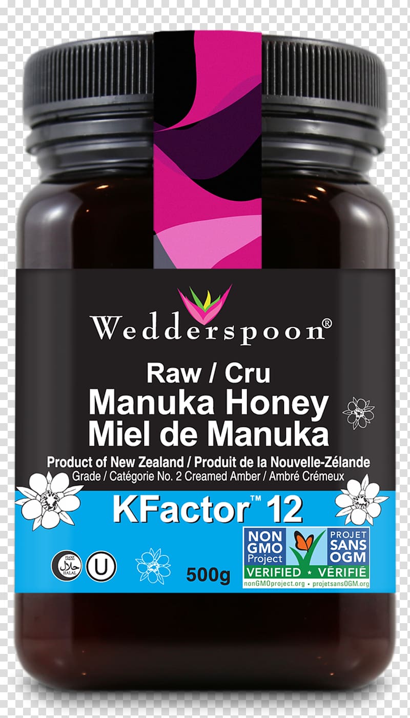 Mānuka honey Manuka Health Wedderspoon Organic USA, tea shop brochure transparent background PNG clipart