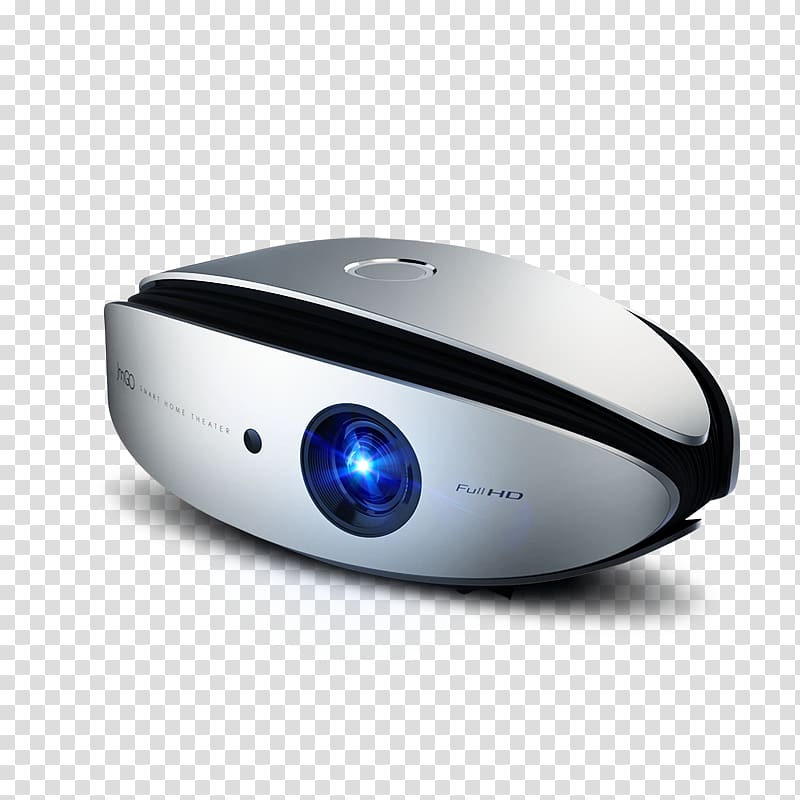Output device Multimedia Projectors Laser video display Full HD, Projector transparent background PNG clipart