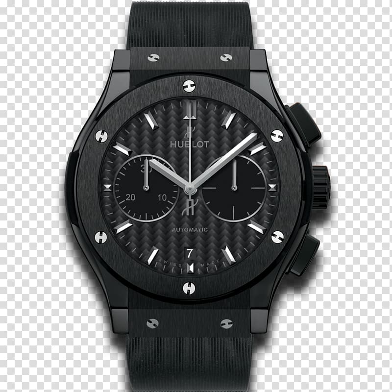 Chronograph Hublot Automatic watch Jewellery, black king transparent background PNG clipart