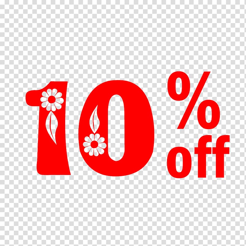 Spring Sale 10% Off Discount Tag., others transparent background PNG clipart