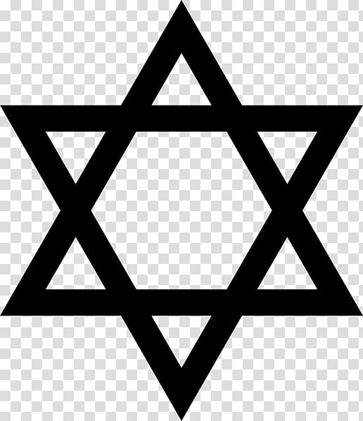 Star of David Judaism Symbol , three dimensional stars transparent background PNG clipart