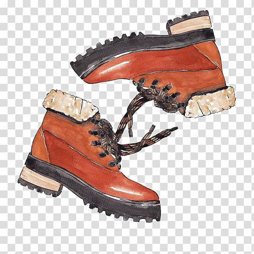 Cowboy boot Shoe, Martin boots transparent background PNG clipart