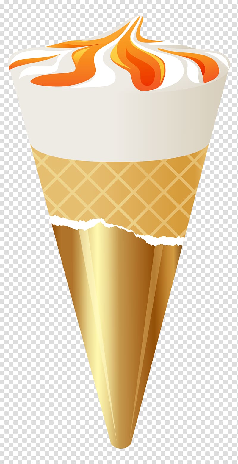 ice cream , Ice cream cone Sundae Strawberry ice cream, Ice Cream Cone transparent background PNG clipart