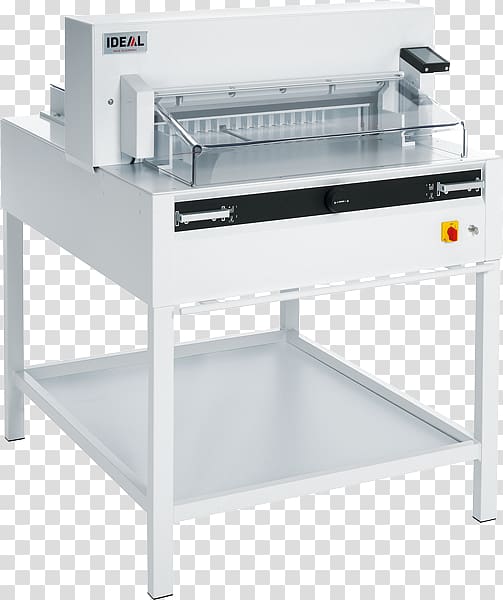 Guillotine Paper cutter Backgauge Machine, ideal transparent background PNG clipart