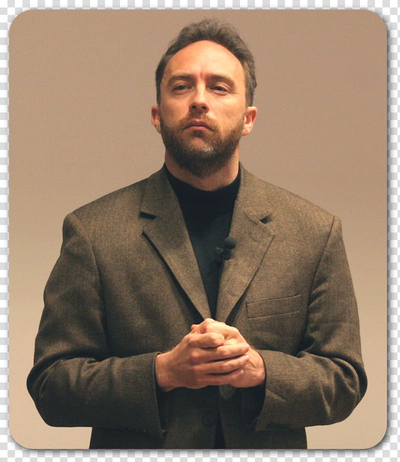 Jimmy Wales United States of America The Truth According to Wikipedia, transparent background PNG clipart