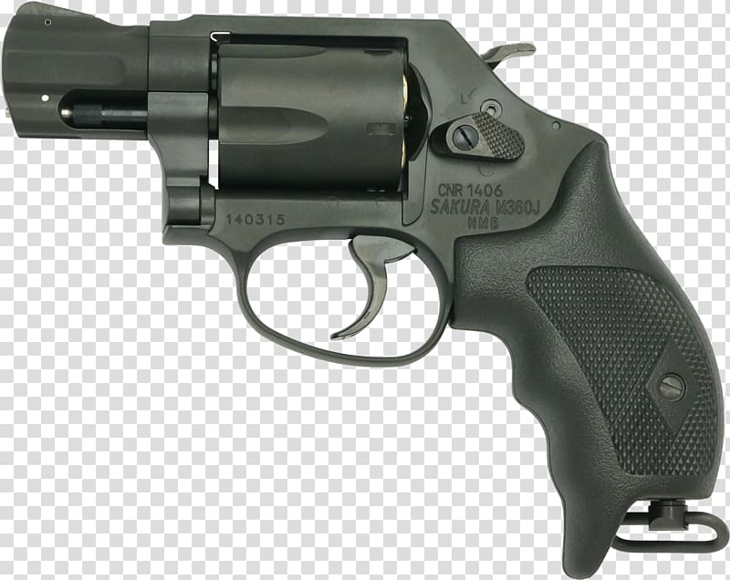 Smith & Wesson Revolver Firearm .38 Special .357 Magnum, Handgun transparent background PNG clipart