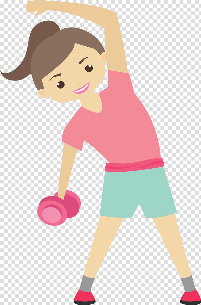 Sport Character Female Woman, Fitness woman transparent background PNG clipart