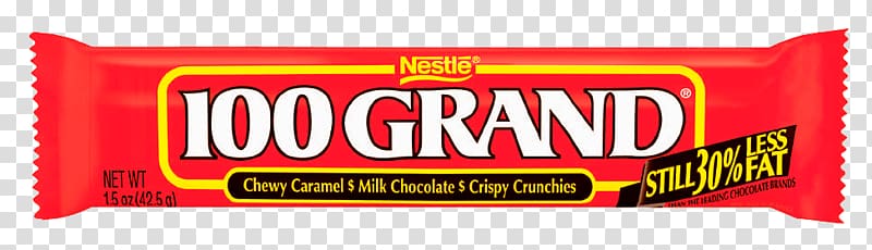 Chocolate bar 100 Grand Bar Baby Ruth Nestlé Crunch Gummi candy, candy transparent background PNG clipart