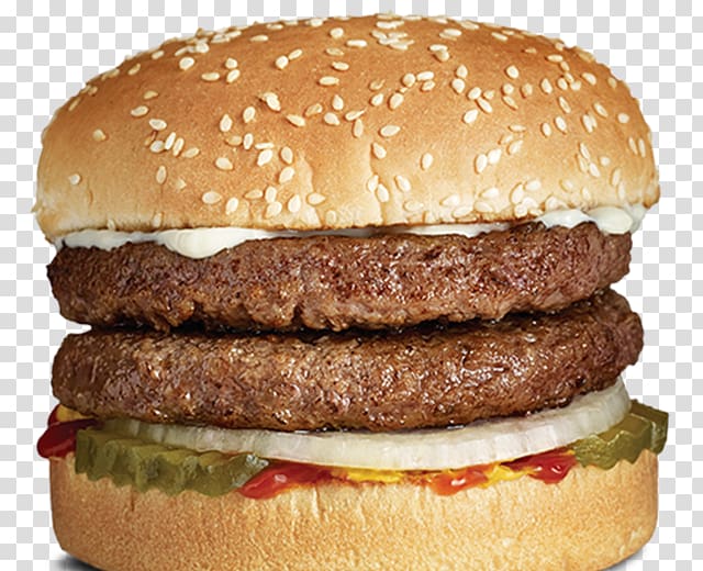 Cheeseburger Hamburger Fast food Buffalo burger Whopper, beef hamburger transparent background PNG clipart