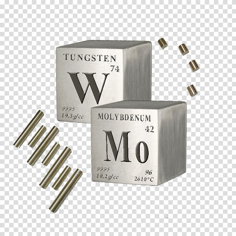 Tungsten Molybdenum Refractory metals, others transparent background PNG clipart