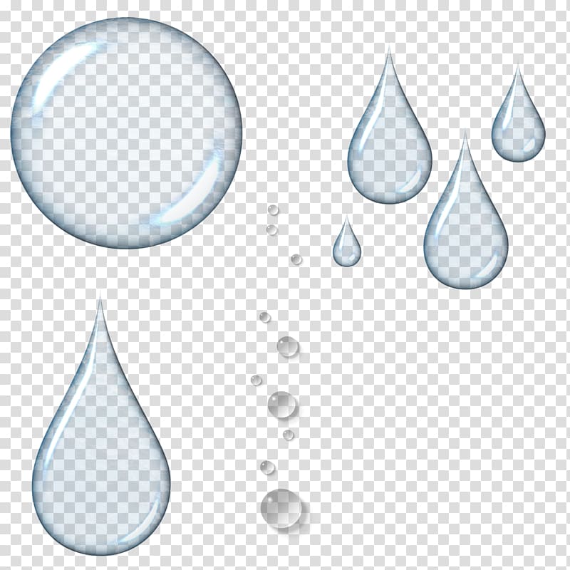 water drops , Angle Body piercing jewellery Pattern, bubbles water droplets transparent background PNG clipart