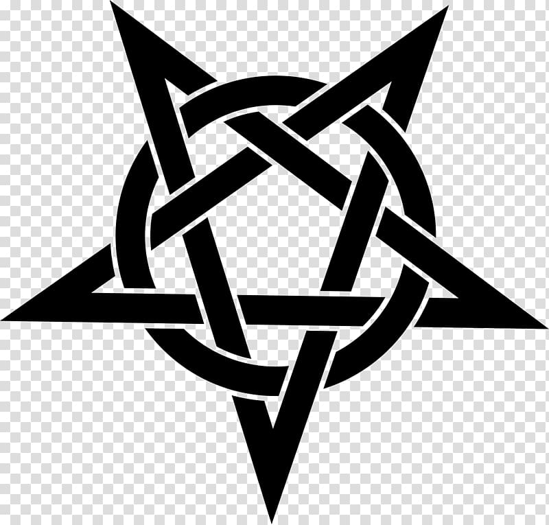 pentagram , Pentagram Pentacle Symbol , satan transparent background PNG clipart
