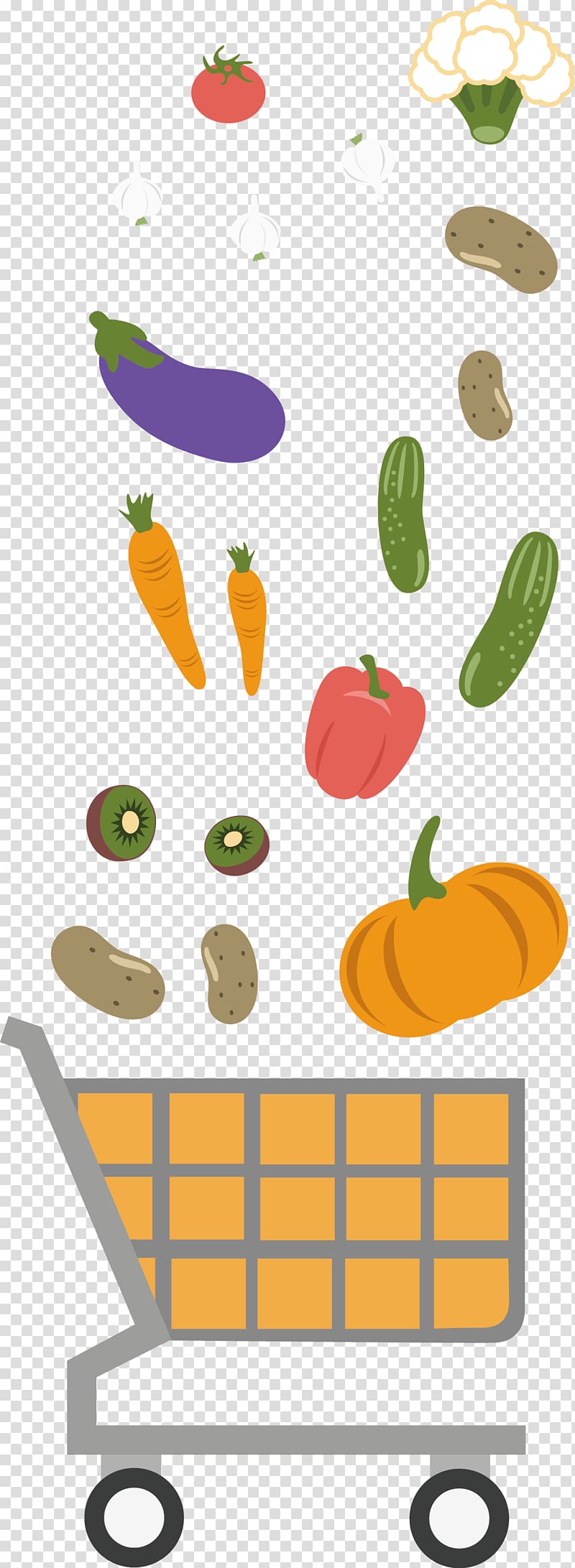 Vegetable Supermarket Fruit, Vegetable simple pen transparent background PNG clipart