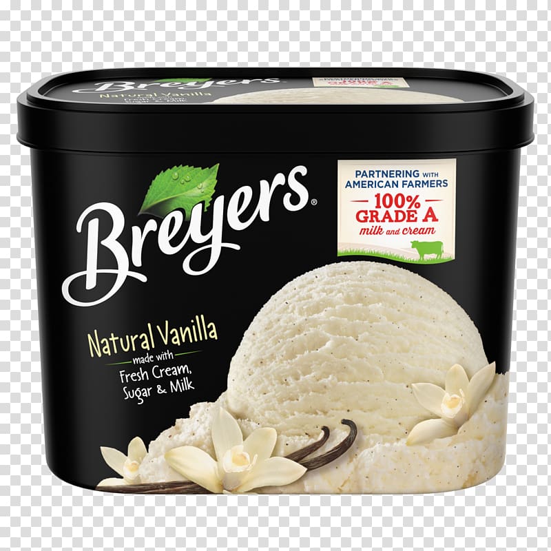 Breyers Ice Cream, Natural Vanilla, 2 qt Breyers Ice Cream, Natural Vanilla, 2 qt Breyers Carb Smart Chocolate Ice Cream, ice cream transparent background PNG clipart