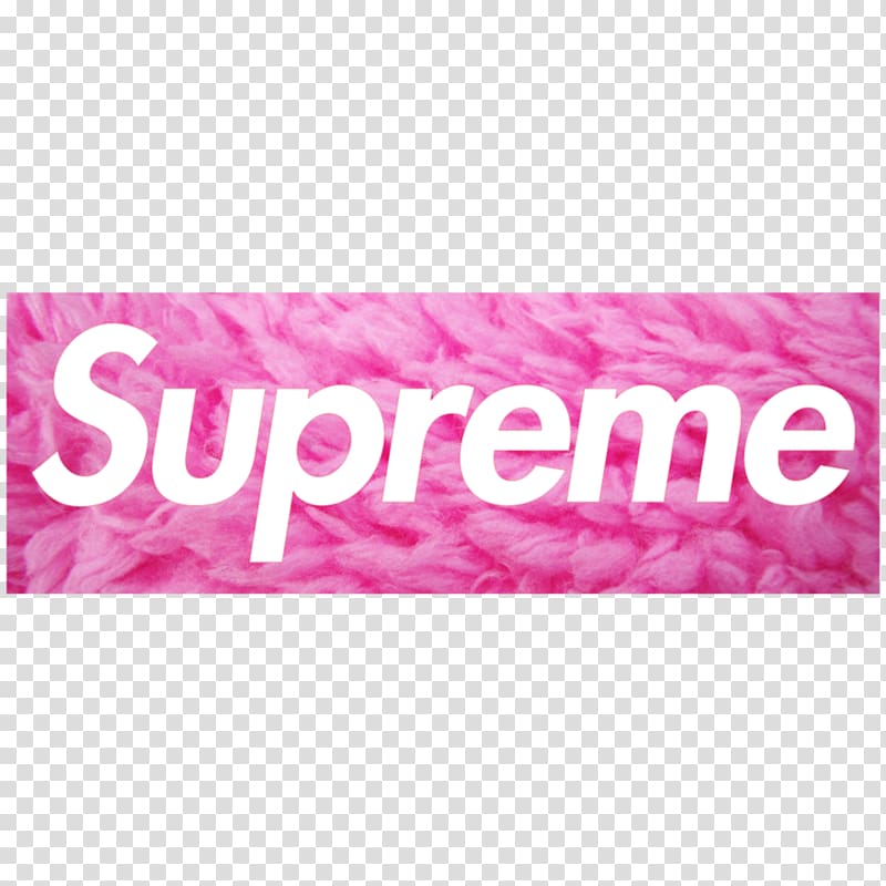 Supreme text, T-shirt Supreme Logo Streetwear Brand, pink transparent background PNG clipart