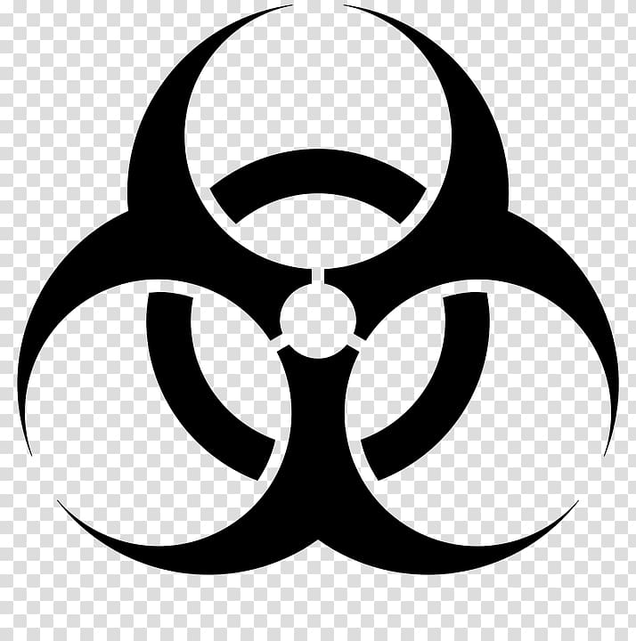 Biological hazard Inferno Symbol , symbol transparent background PNG clipart