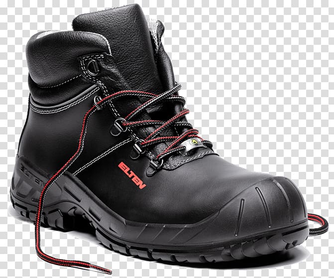 Steel-toe boot Electrostatic discharge Shoe Elten, Hywalk Pu Footwear transparent background PNG clipart