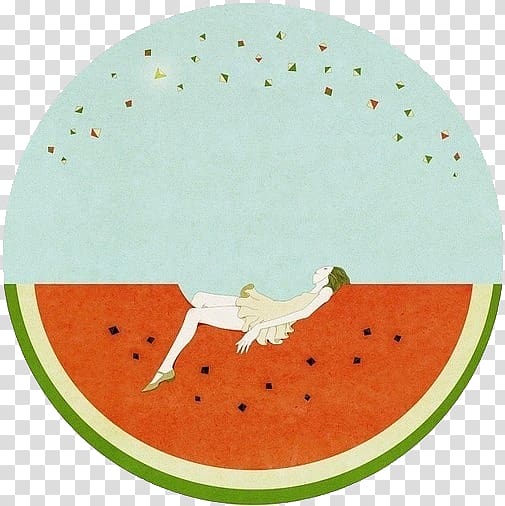 Watermelon Drawing , Small fresh,Beautiful,Hand Painted,watermelon transparent background PNG clipart
