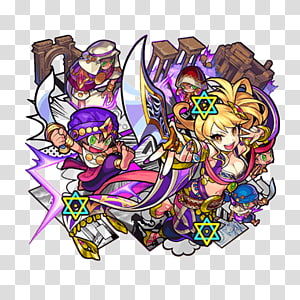 Monster Strike Puzzle & Dragons Anime Character Strategy guide, panic  struck transparent background PNG clipart