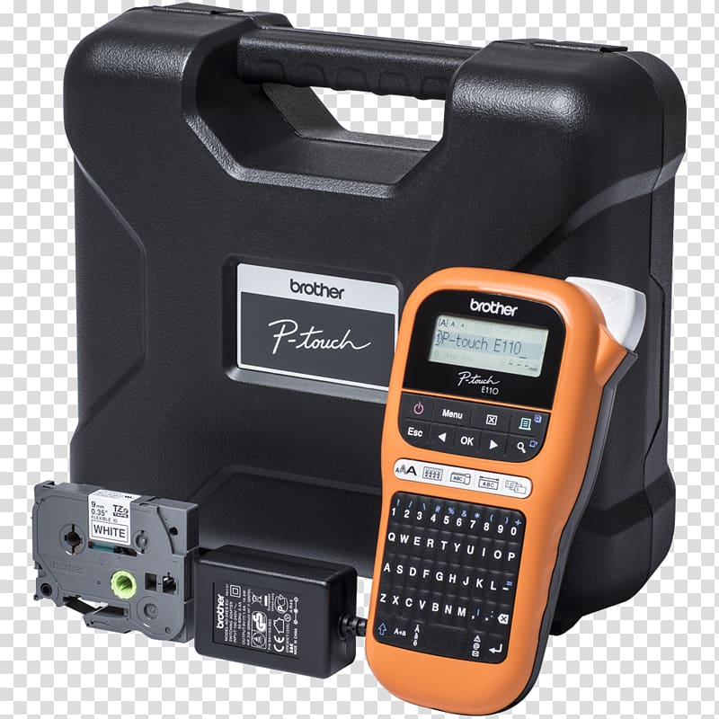 Label printer Brother Industries Brother P-Touch, printer transparent background PNG clipart