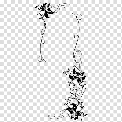 Flower Black and white , flower transparent background PNG clipart