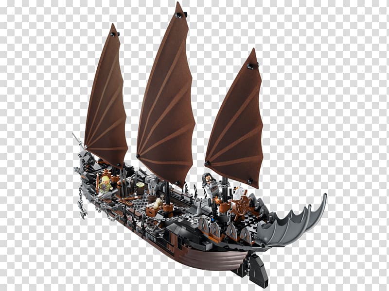 Lego The Lord of the Rings Sauron Toy, pirate ship transparent background PNG clipart