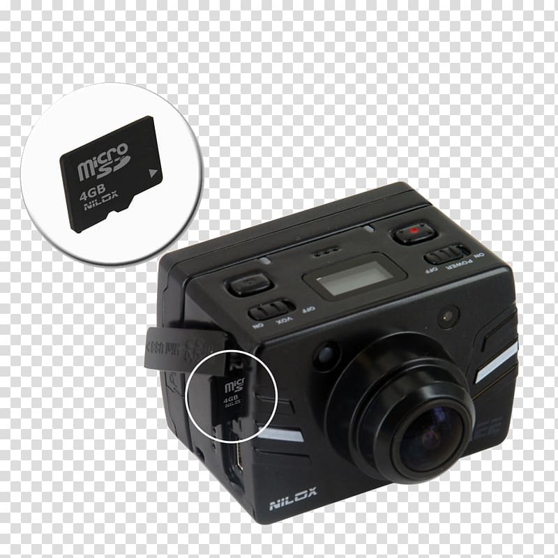 Digital Cameras Action camera 1080p, Camera transparent background PNG clipart