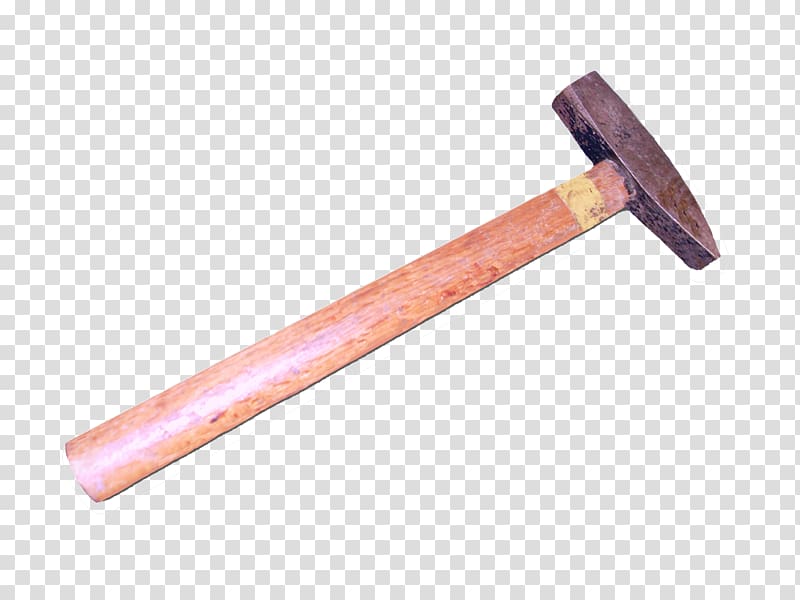 Hammer 0 Iron Handle, Wooden handle hammer child transparent background PNG clipart
