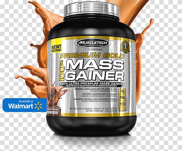 Dietary supplement MuscleTech Gainer Whey protein, Gainer transparent background PNG clipart