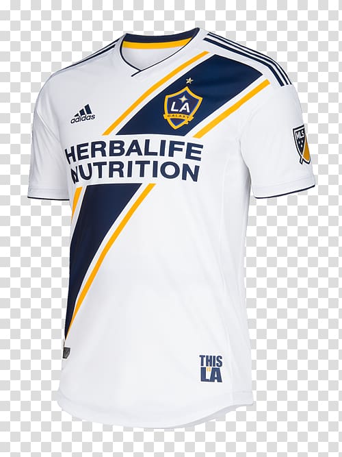 LA Galaxy 2018 Major League Soccer season Jersey Adidas Kit, adidas transparent background PNG clipart