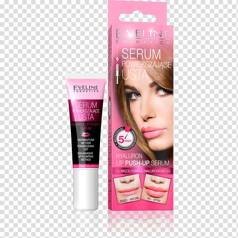 Lip augmentation Hyaluronic acid Cosmetics Lip balm, pushup transparent background PNG clipart