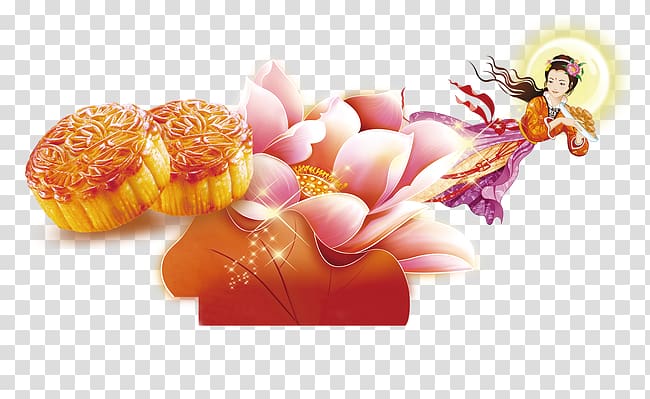 Mooncake Change 3 Mid-Autumn Festival, Moon transparent background PNG clipart