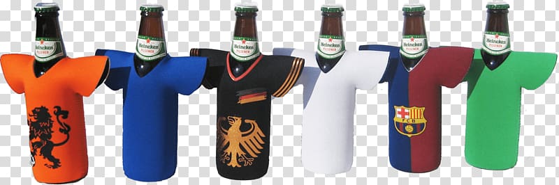 Wine cooler Beer T-shirt Bottle Koozie, heineken transparent background PNG clipart