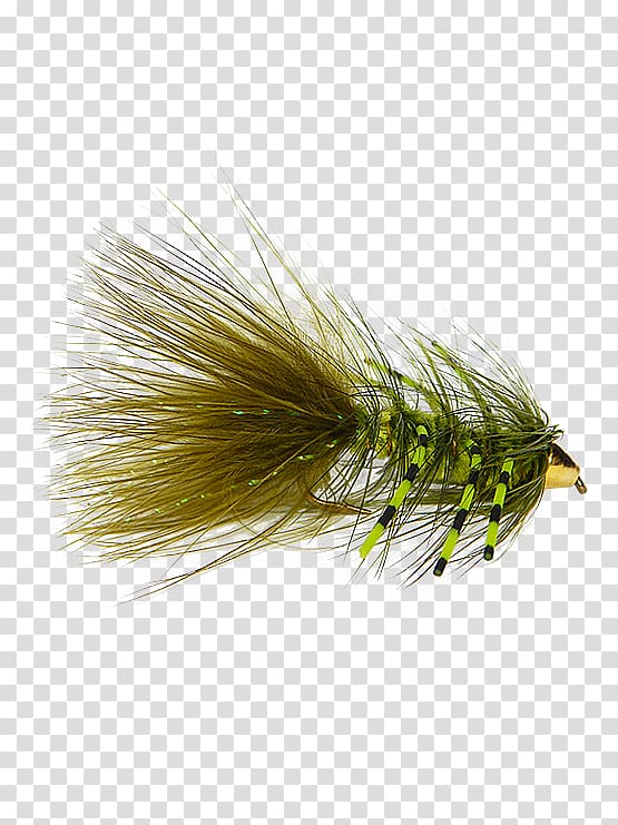 Artificial fly Woolly Bugger Fly fishing Bead, fly transparent background PNG clipart