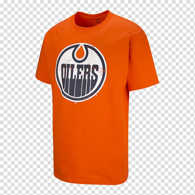 Edmonton Oilers National Hockey League T-shirt Ice hockey Jersey, multi colored cross shirt transparent background PNG clipart