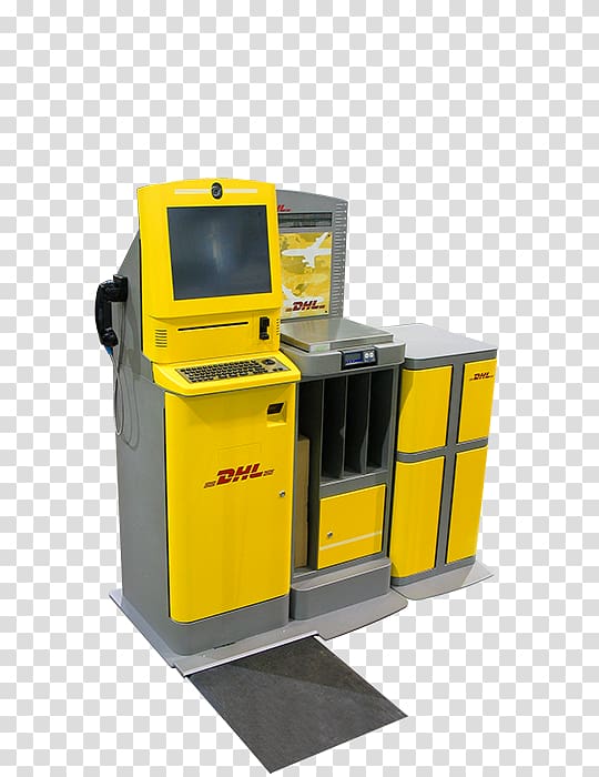 DHL EXPRESS Machine Service Kiosk, Scale transparent background PNG clipart