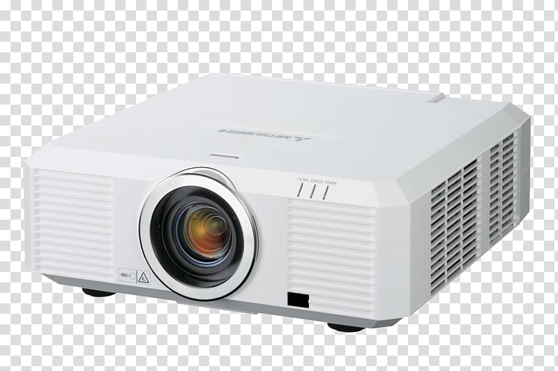 Mitsubishi Multimedia Projectors LCD projector Wide XGA, Projector transparent background PNG clipart