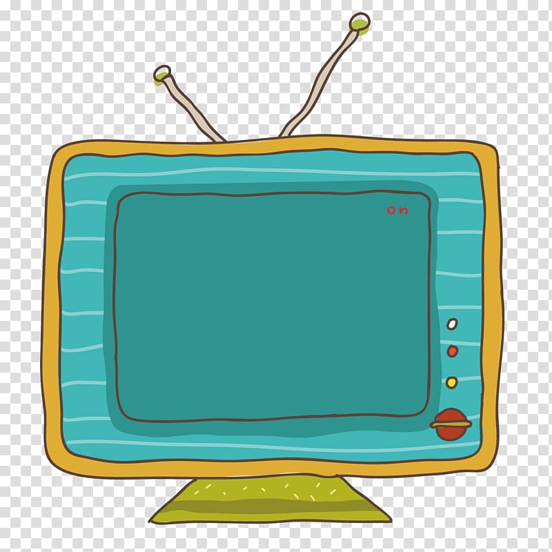 Digital television Drawing, Exquisite TV transparent background PNG clipart