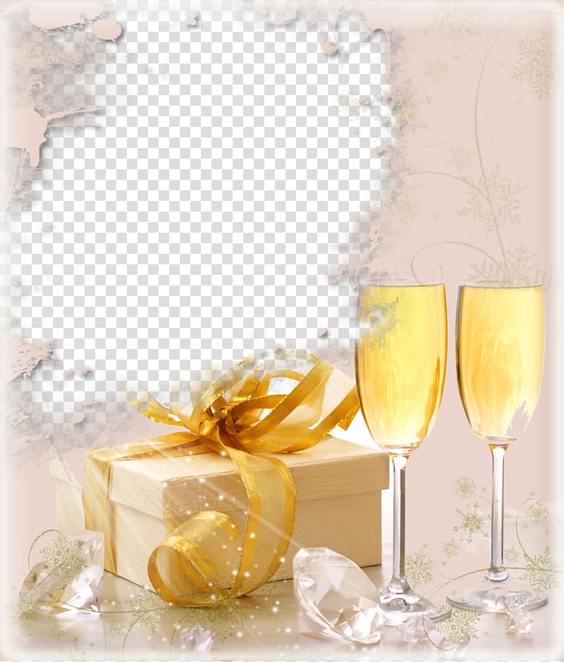 Champagne glass New Year Anniversary Party, wedding transparent background PNG clipart