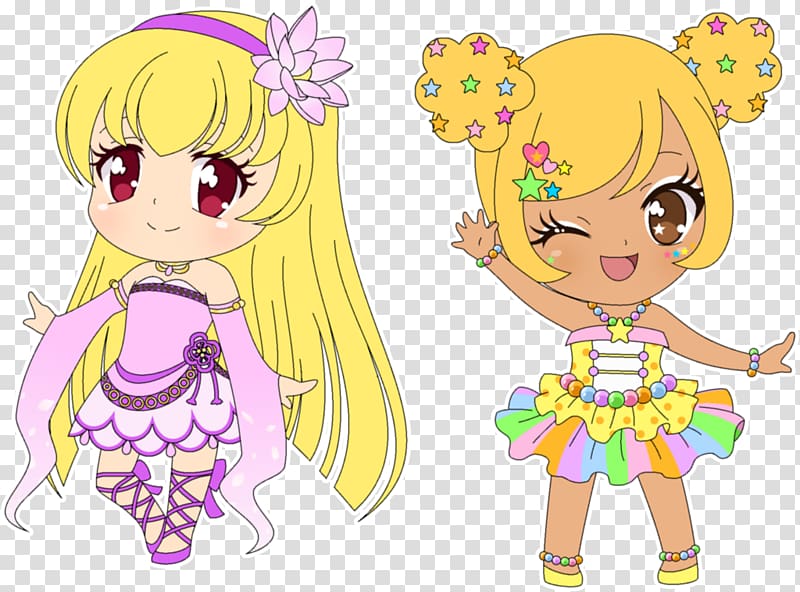 PriPara Drawing Chibi Pretty Rhythm Art, Chibi transparent background PNG clipart