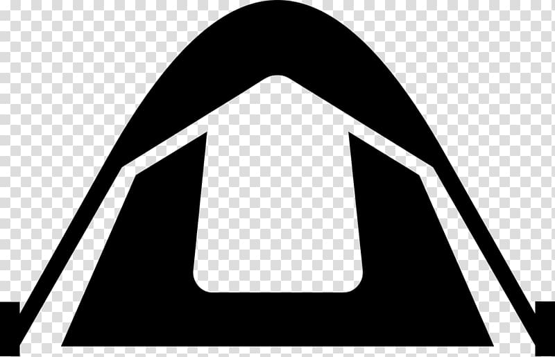 black tent sketch, Tent Camping , tents transparent background PNG clipart