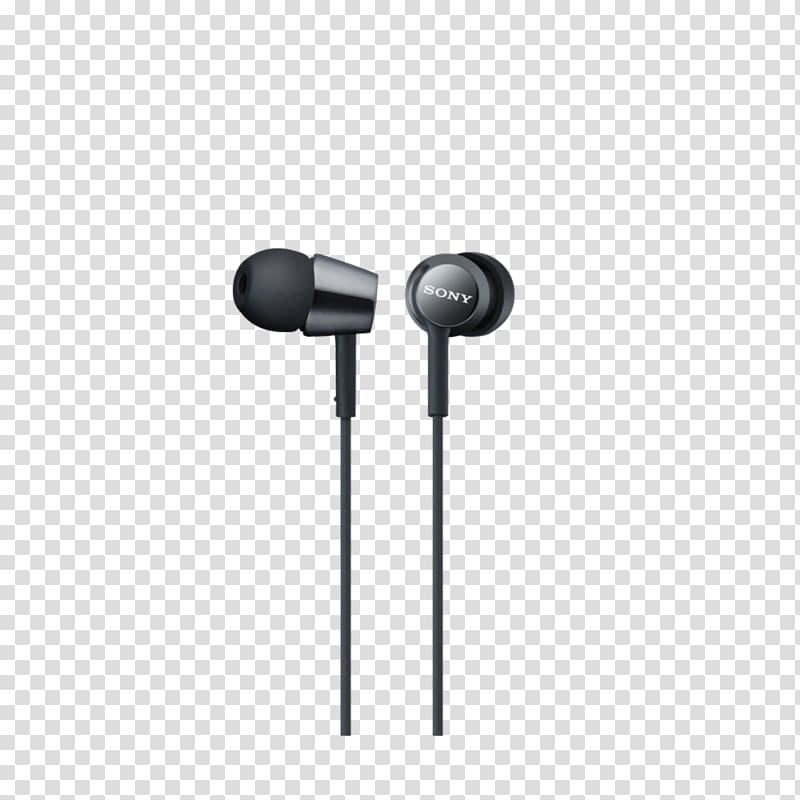 Sony MDR-EX155AP In-Ear Stereo Headphones Earphones Sony MDR-EX150 Audio Sony Xperia Ear, headphones transparent background PNG clipart