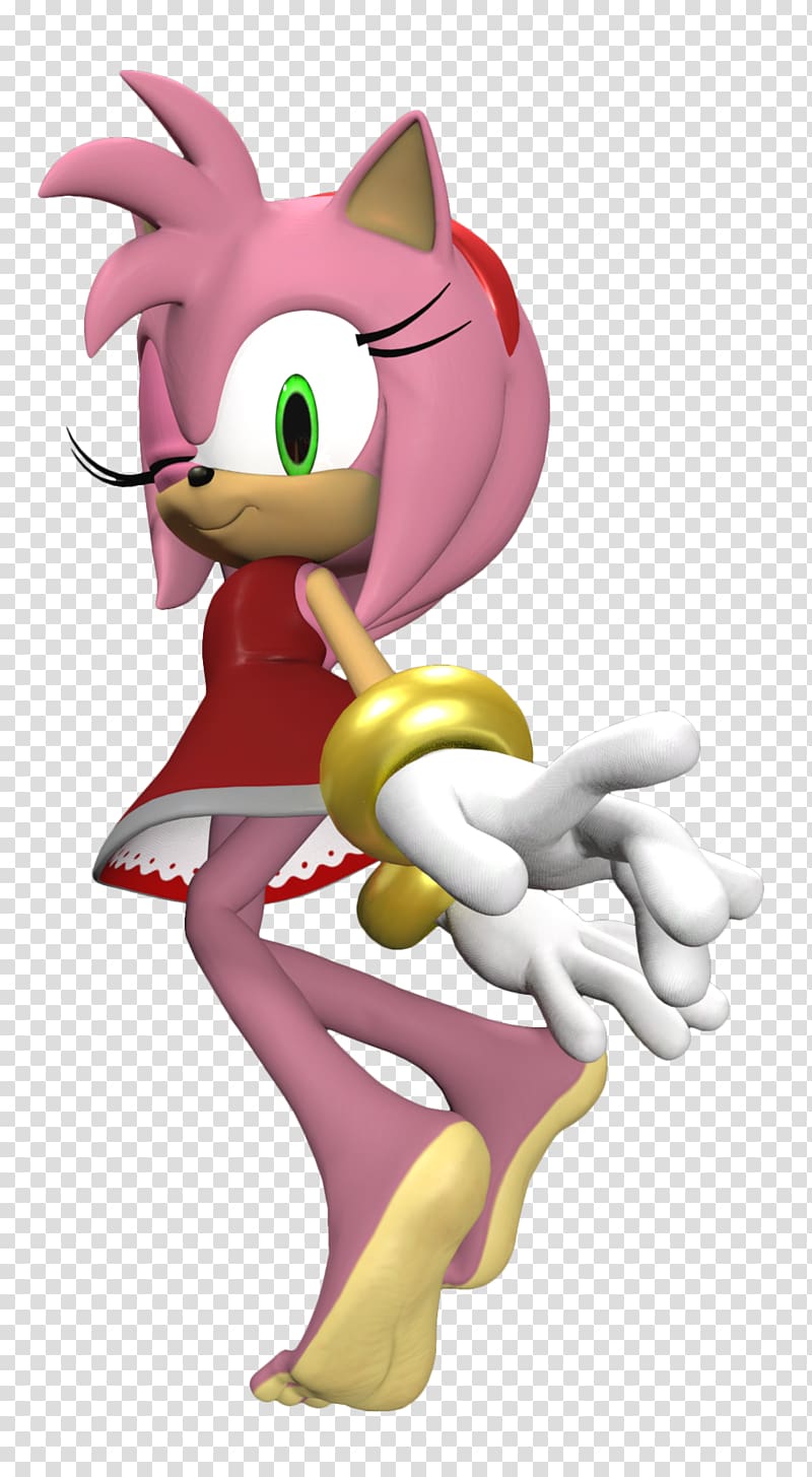 Amy Rose Sonic the Hedgehog Rouge the Bat Sonic 3D Blast Sonic Generations, Amy Rose transparent background PNG clipart