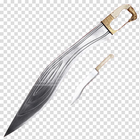 Kopis Spartan army Xiphos Ancient Greece, Sword transparent background PNG clipart