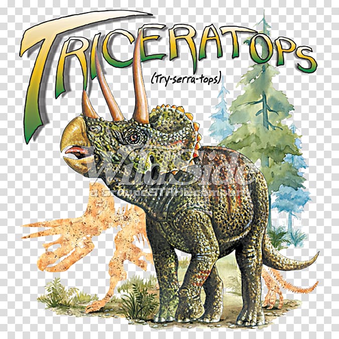 Triceratops T-shirt Tyrannosaurus Stegosaurus Dinosaur, pirate parrot transparent background PNG clipart